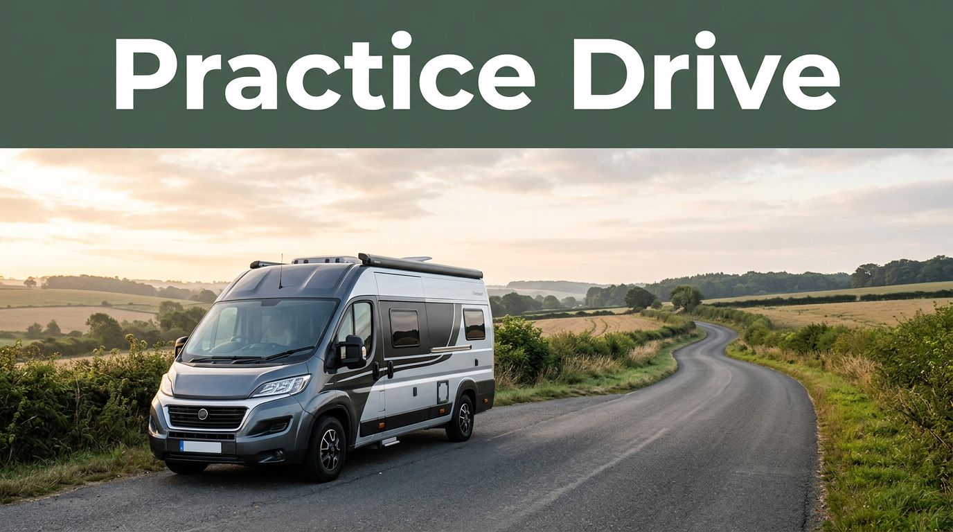 How to Practice RV Driving Before Your First Camping Trip