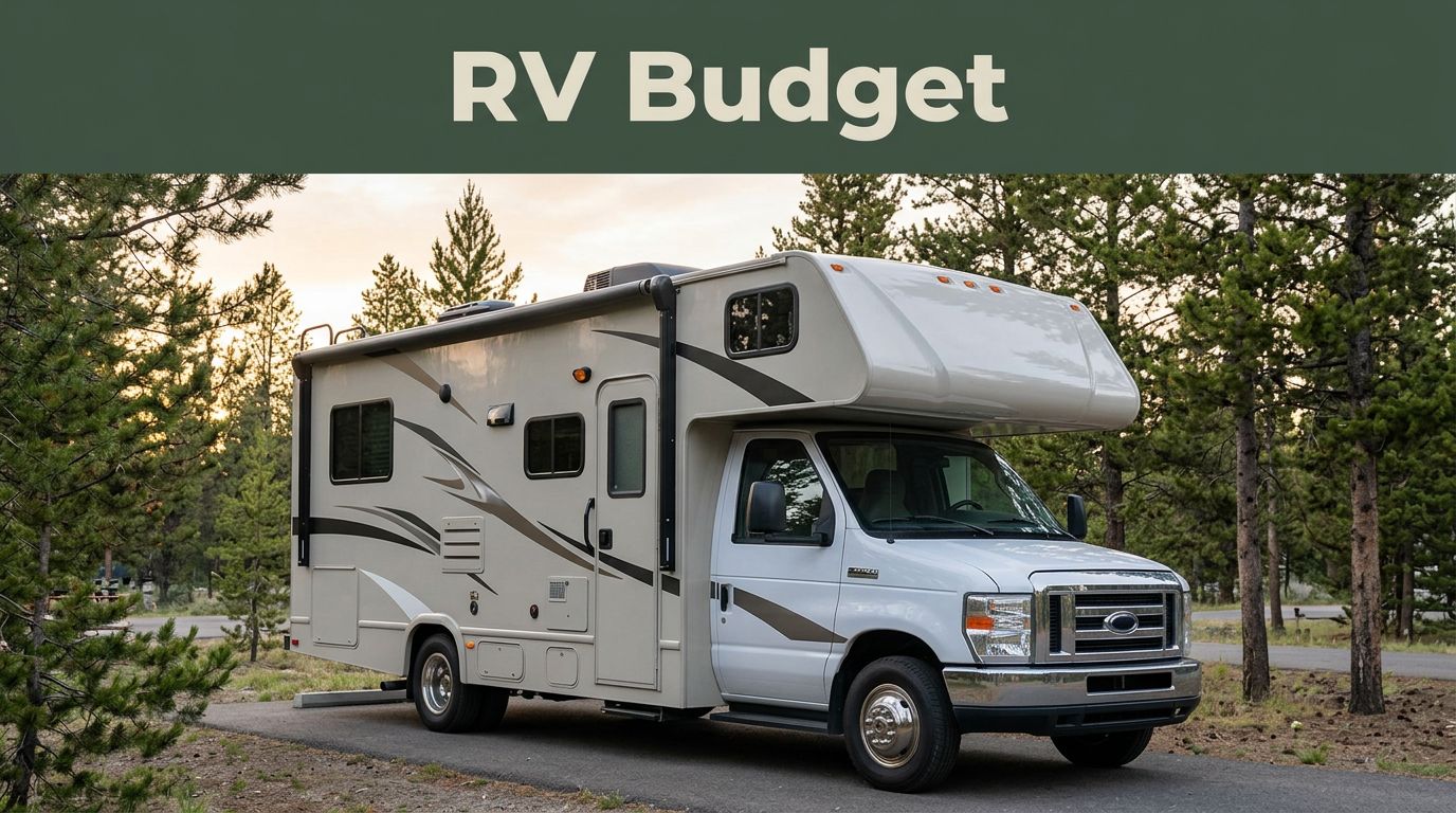 Monthly RV Budget for Retirees You Can Stick To