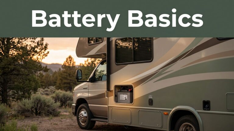 RV Battery Basics for Part-Time Travelers Who Want Reliable Power