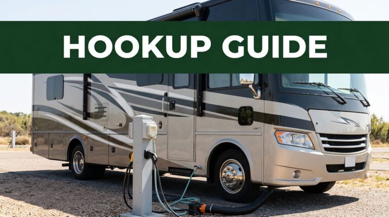 RV Hookups Explained for First-Time Campers