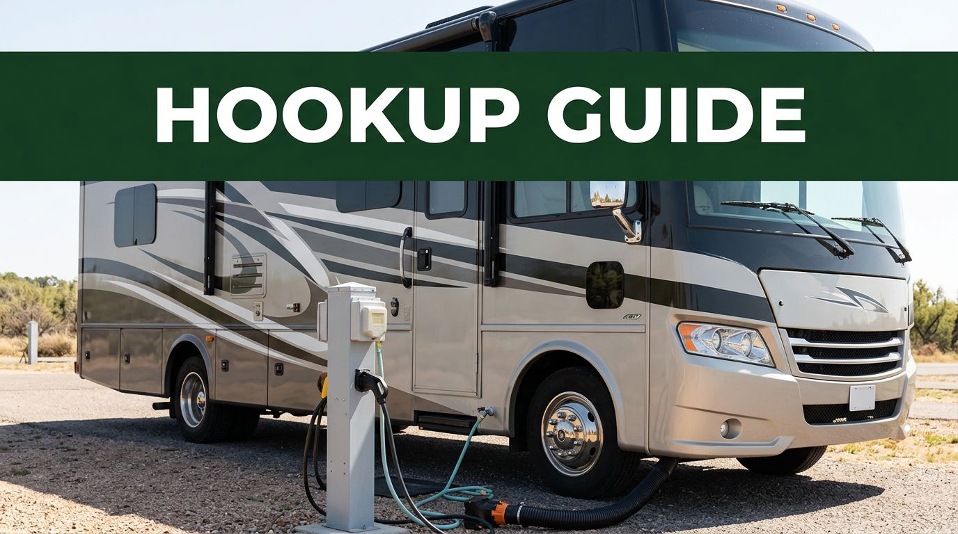 RV Hookups Explained for First-Time Campers