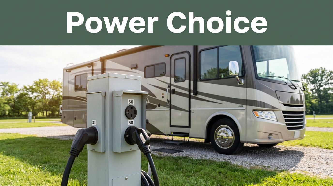 30-Amp vs 50-Amp RV Service, Clearly Explained