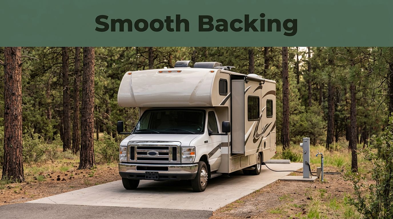 Backing an RV Into a Campsite With Confidence