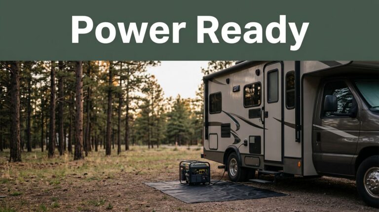 RV Generator Basics for Part-Time Travelers Who Camp