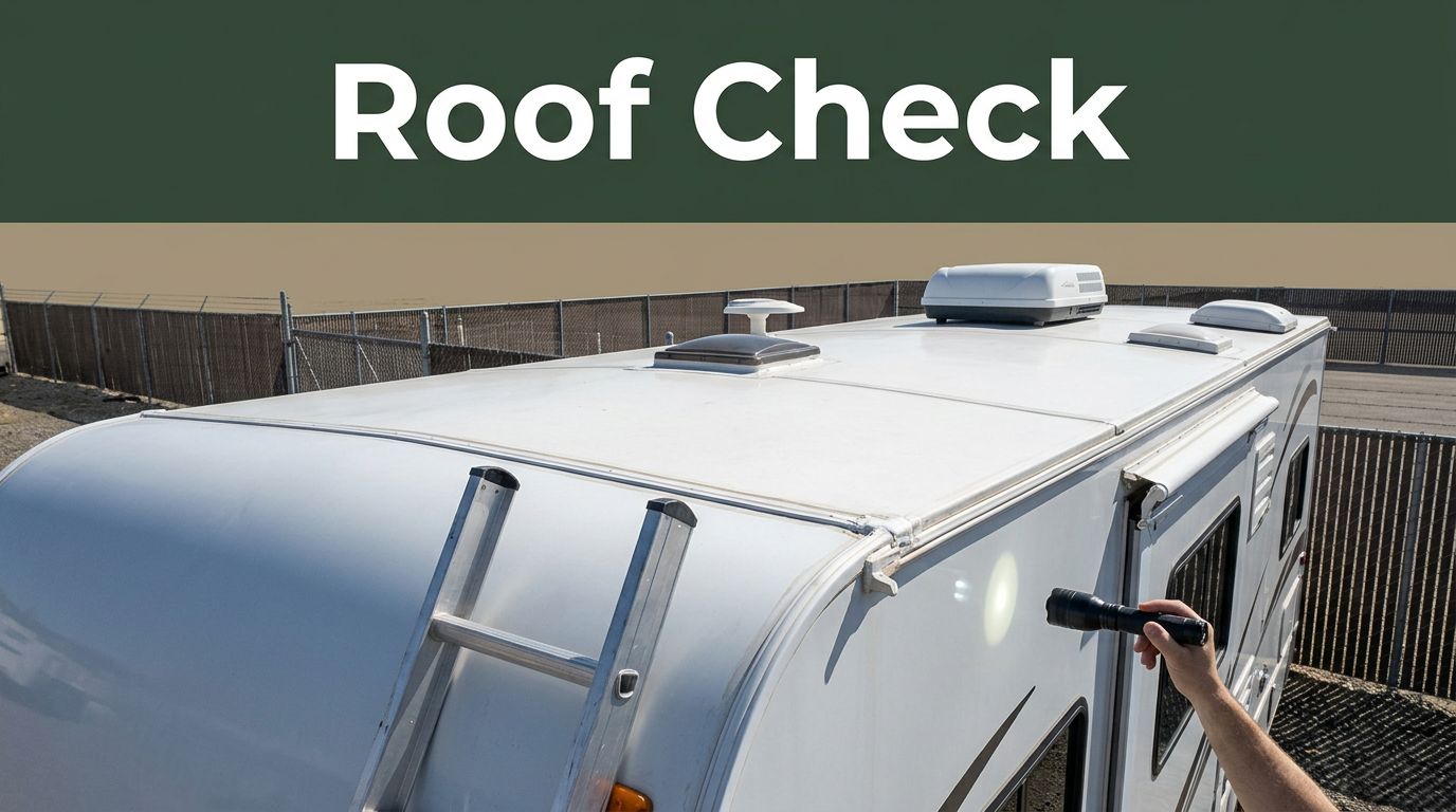 RV Roof Inspection Checklist for Part-Time Owners
