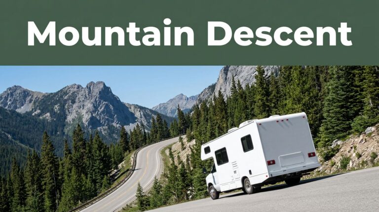 RV Mountain Driving: How to Descend Steep Grades Safely