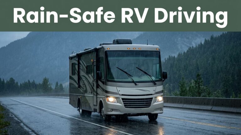 RV Rain Driving Tips for Clearer Views and Safer Stops