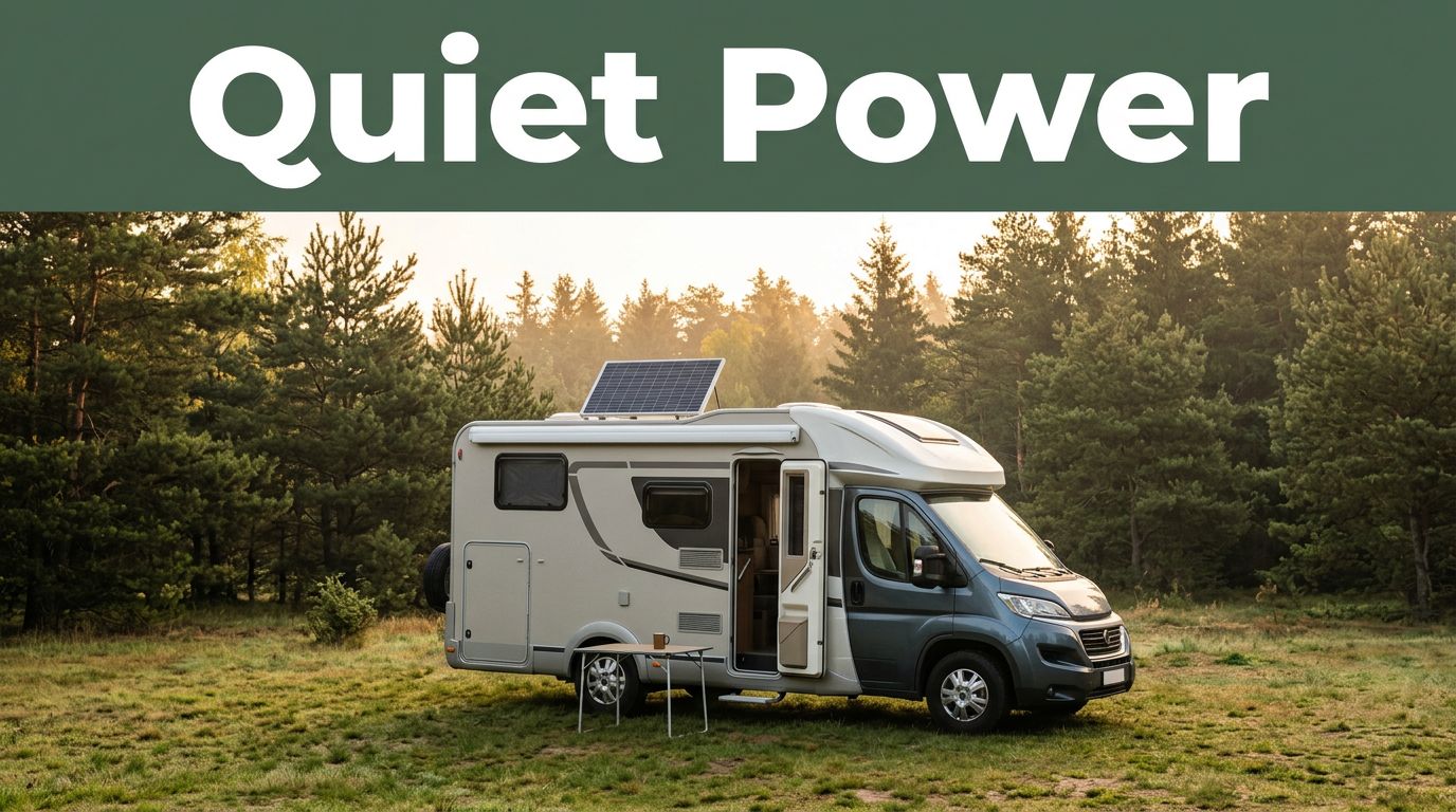 RV Solar Basics for Campers Who Want Quiet Power